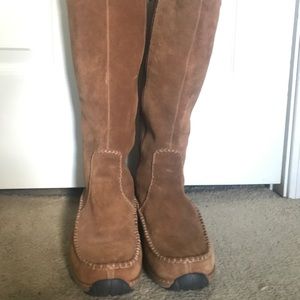 Knee High Suede Boots